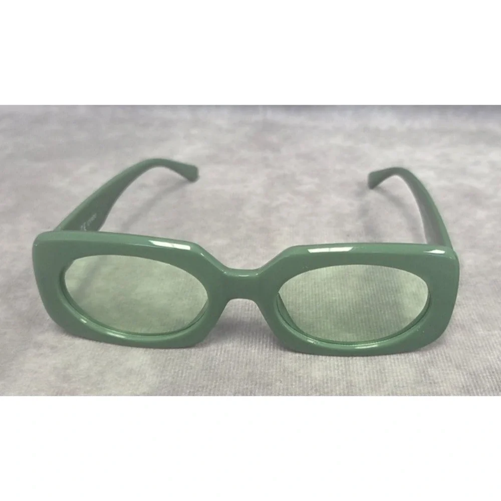 Vanwinker Stylish 0.00 Strength Glasses Green